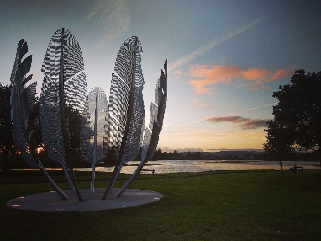 Choctaw Sculpture Dedicated Middleton Ireland