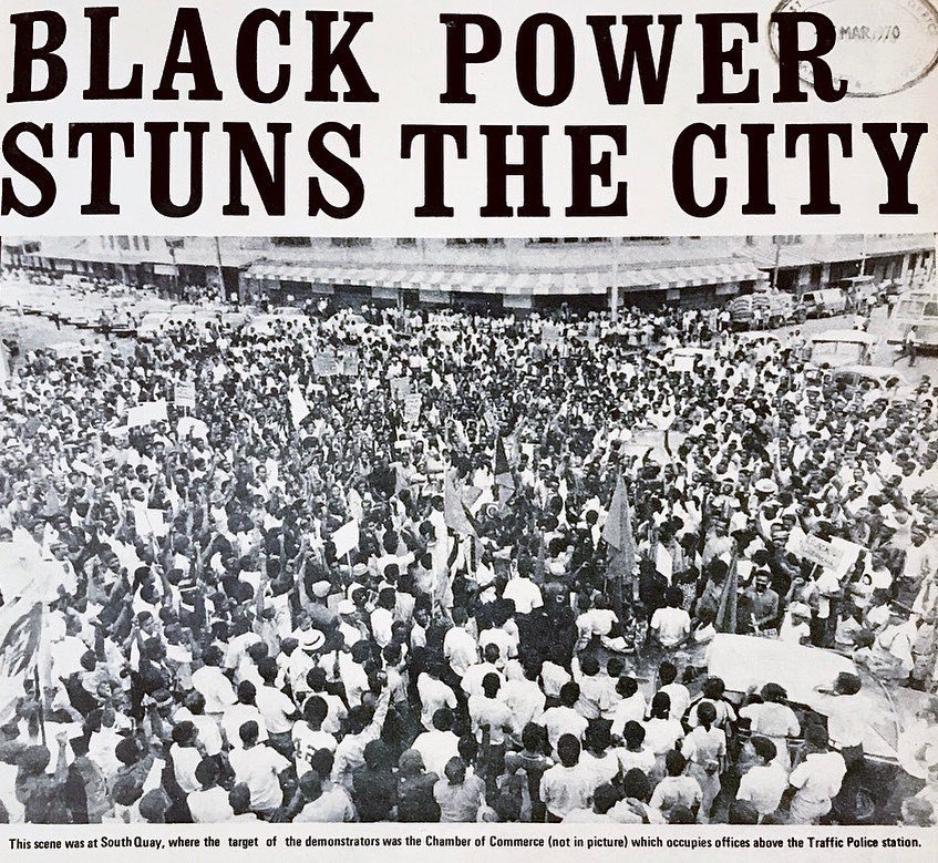 Protests in Trinidad and Tobago lead to Black Power Revolution