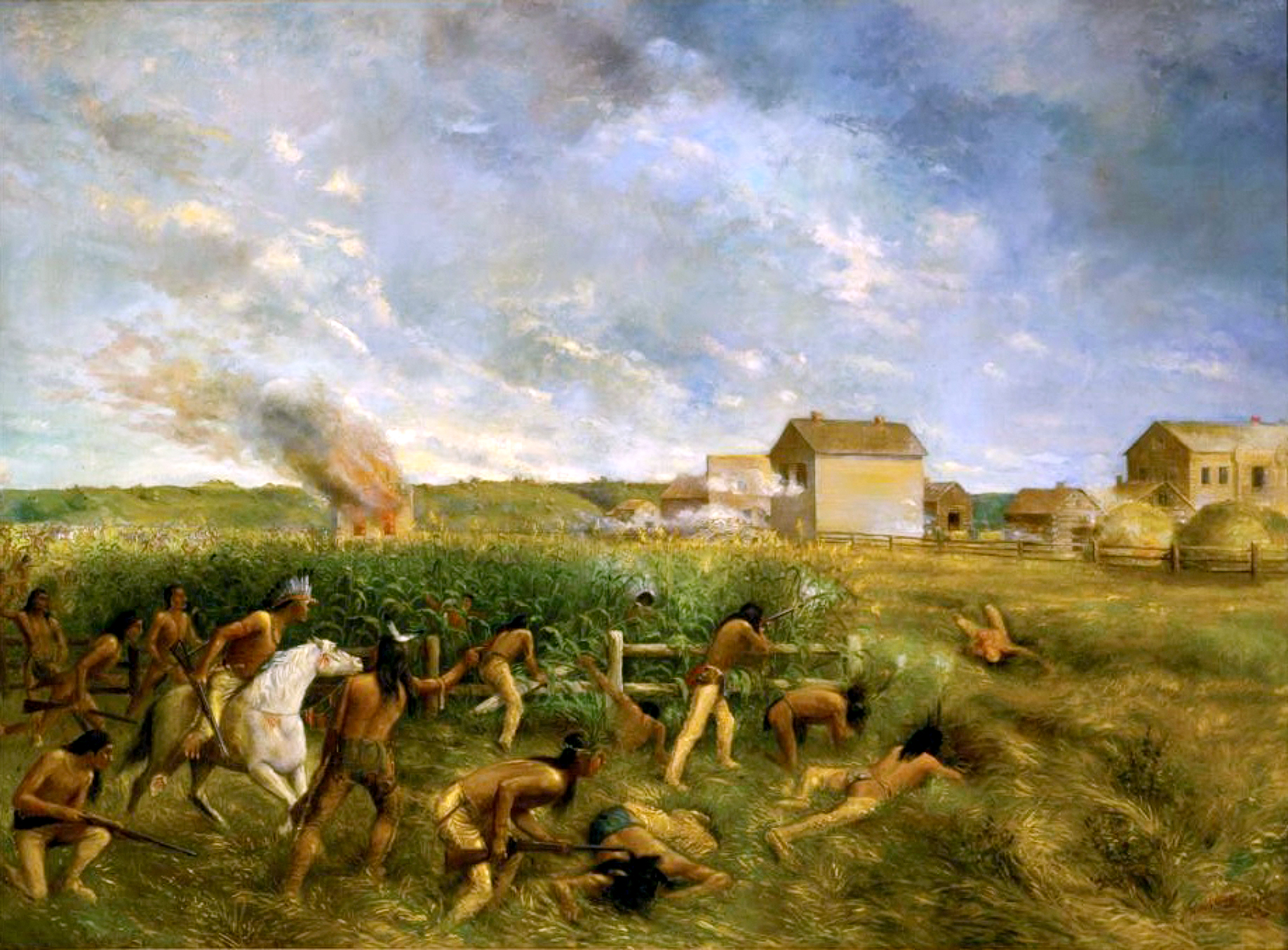 First incident of Dakota War of 1862