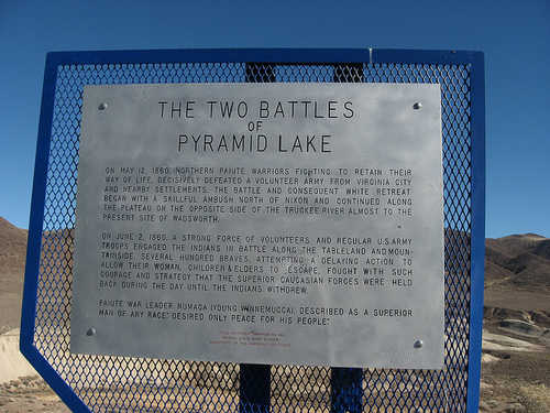 First battle of Pyramid Lake War