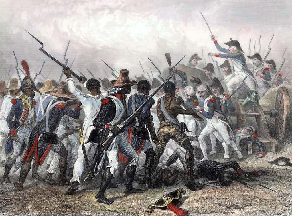 Haiti declares a free republic for Haitian people