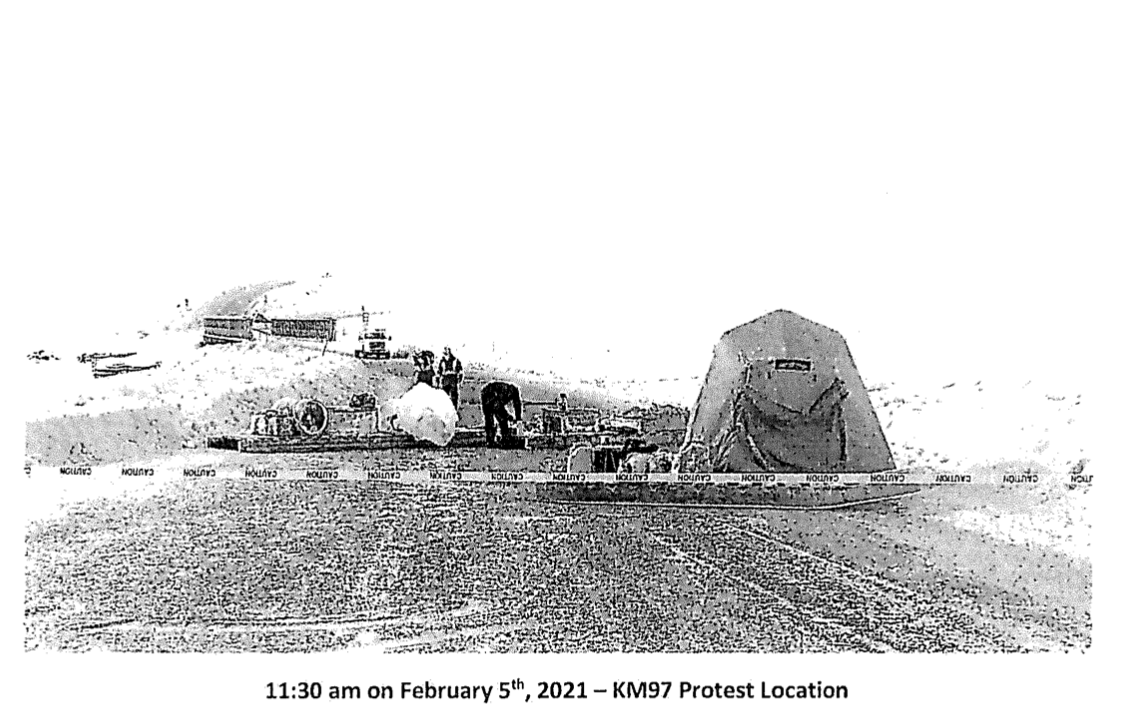 Mary River mine blockade