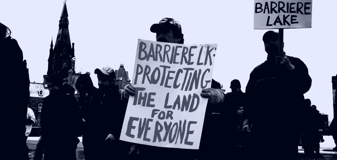 Mitchikanibikok Inik (Algonquin's of Barriere Lake) resist Quebec game warden harassment