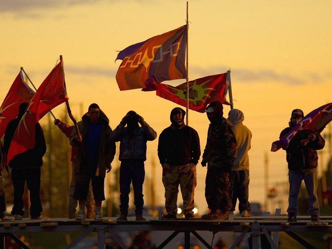 Reclamation of Kanonhstaton, "the Protected Place," by Haudenosaunee land defenders, supported by