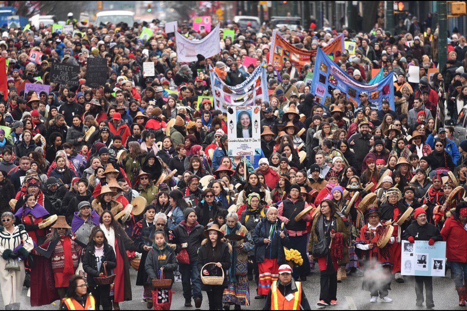 Women's Memorial March in Vancouver