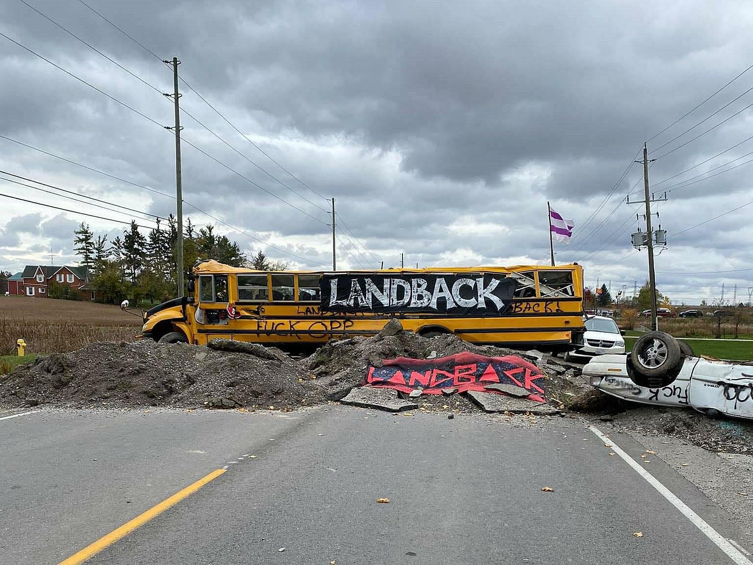 1492 Land Back Lane occupation begins
