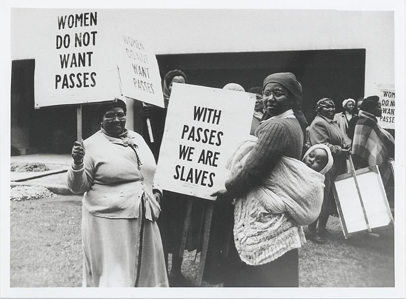 South African Women Protest Pass Laws